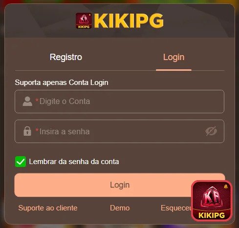 Acesse sua conta KikiPG com facilidade - kikipg.com